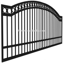 High quality iron gate design / steel gate price / modern main gate designs